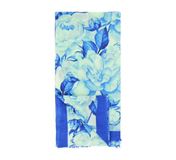 Blue Rose Stole Pashmina & Scarves 