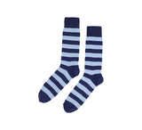 Coloured Striped Socks Textiles Navy / Blue  Coloured Striped Socks Textiles Navy / Blue