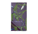 Equipage Stole Pashmina & Scarves Plum  Equipage Stole Pashmina & Scarves Plum