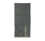 Fine Herringbone Cashmere Stole Pashmina & Scarves Black  Fine Herringbone Cashmere Stole Pashmina & Scarves Black