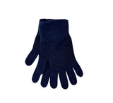 Ladies Cashmere Knitted Gloves Textiles Navy  Ladies Cashmere Knitted Gloves Textiles Navy