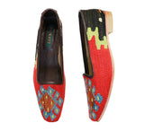 Ladies Kilim Slippers EU40 / UK7 Kilim Slippers/Trainers Crimson  Ladies Kilim Slippers EU40 / UK7 Kilim Slippers/Trainers Crimson