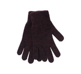 Ladies Lambswool Gloves Textiles Aubergine  Ladies Lambswool Gloves Textiles Aubergine