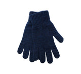 Ladies Lambswool Gloves Textiles Dark Blue  Ladies Lambswool Gloves Textiles Dark Blue