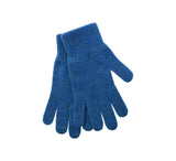 Ladies Lambswool Gloves Textiles Mid Blue  Ladies Lambswool Gloves Textiles Mid Blue