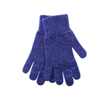 Ladies Lambswool Gloves Textiles Purple  Ladies Lambswool Gloves Textiles Purple
