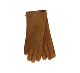 Ladies Suede Cashmere Lined Gloves Gloves Camel 6.5 