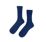 Light Men's Cashmere Socks Textiles Dark Navy  Light Men's Cashmere Socks Textiles Dark Navy