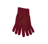 Men's Cashmere Blend Gloves Gloves Red Speckle  Men's Cashmere Blend Gloves Gloves Red Speckle