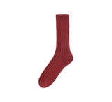 Men's Cashmere Socks Textiles 8-10 Burgundy  Men's Cashmere Socks Textiles 8-10 Burgundy