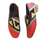 Men's Kilim Slippers EU41 / UK7 Kilim Slippers/Trainers Red  Men's Kilim Slippers EU41 / UK7 Kilim Slippers/Trainers Red