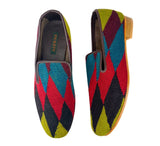 Men's Kilim Slippers EU44 / UK10 Kilim Slippers/Trainers Teal  Men's Kilim Slippers EU44 / UK10 Kilim Slippers/Trainers Teal