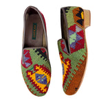 Men's Kilim Slippers EU45 / UK11 Kilim Slippers/Trainers Olive  Men's Kilim Slippers EU45 / UK11 Kilim Slippers/Trainers Olive