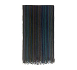 Multi Stripe Knitted Scarf Pashmina & Scarves Dark Teal  Multi Stripe Knitted Scarf Pashmina & Scarves Dark Teal