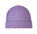 Ribbed Lambswool Hat Textiles Cornflower  Ribbed Lambswool Hat Textiles Cornflower