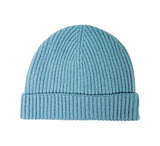 Ribbed Lambswool Hat Textiles Light Blue  Ribbed Lambswool Hat Textiles Light Blue