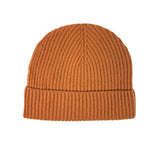 Ribbed Lambswool Hat Textiles Peach  Ribbed Lambswool Hat Textiles Peach