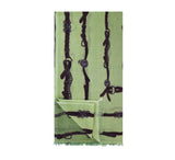 Snaffle Stole Pashmina & Scarves Olive  Snaffle Stole Pashmina & Scarves Olive