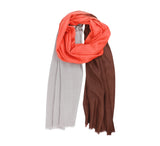 Tricolour Graded Cashmere Stole Pashmina & Scarves  Tricolour Graded Cashmere Stole Pashmina & Scarves