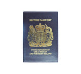 British Passport Cover Travel Accessories Navy  British Passport Cover Travel Accessories Navy