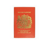 British Passport Cover Travel Accessories Orange  British Passport Cover Travel Accessories Orange