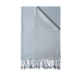 Classic Pashmina Stole Pashmina & Scarves Light Grey  Classic Pashmina Stole Pashmina & Scarves Light Grey