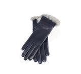 Ladies Fur & Cashmere Lined Gloves - Pickett London Ladies Fur & Cashmere Lined Gloves - Pickett London