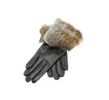 Ladies Fur & Cashmere Lined Gloves - Pickett London Ladies Fur & Cashmere Lined Gloves - Pickett London