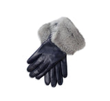 Ladies Fur & Cashmere Lined Gloves - Pickett London Ladies Fur & Cashmere Lined Gloves - Pickett London