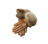 Ladies Fur & Cashmere Lined Gloves - Pickett London Ladies Fur & Cashmere Lined Gloves - Pickett London