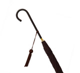 Ladies Slim Leather Handle Umbrella - Pickett London Ladies Slim Leather Handle Umbrella - Pickett London