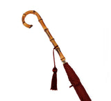 Ladies Slim Whangee Handle Umbrella - Pickett London Ladies Slim Whangee Handle Umbrella - Pickett London