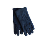 Men's Suede Cashmere Lined Gloves Gloves Navy 8  Men's Suede Cashmere Lined Gloves Gloves Navy 8