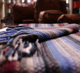 Multi Stripe Knitted Scarf Pashmina & Scarves  Multi Stripe Knitted Scarf Pashmina & Scarves