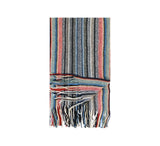 Multi Stripe Knitted Scarf Pashmina & Scarves Dark Blue  Multi Stripe Knitted Scarf Pashmina & Scarves Dark Blue