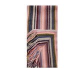 Multi Stripe Knitted Scarf Pashmina & Scarves Lime Green  Multi Stripe Knitted Scarf Pashmina & Scarves Lime Green