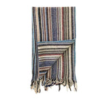Multi Stripe Knitted Scarf - Pickett London Multi Stripe Knitted Scarf - Pickett London