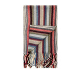 Multi Stripe Knitted Scarf - Pickett London Multi Stripe Knitted Scarf - Pickett London