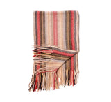 Multi Stripe Knitted Scarf - Pickett London Multi Stripe Knitted Scarf - Pickett London