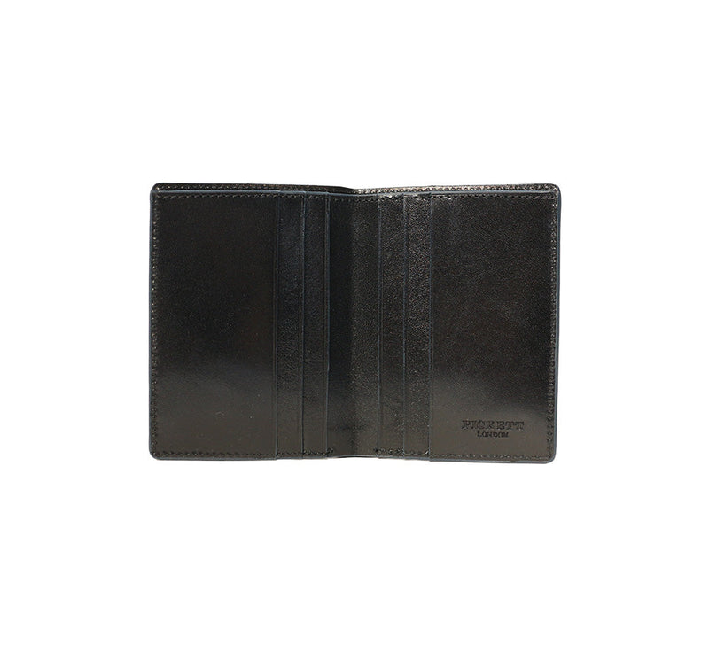 RFID Contrast Tip Folding Card Case Credit Card Case Black / Navy 