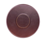 Round Table Planner Home Accessories Burgundy 