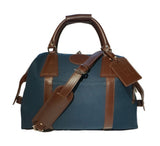 Small Carry On Classic Canvas Holdall Luggage Navy  Small Carry On Classic Canvas Holdall Luggage Navy
