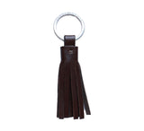 Tassel Key Ring Key Ring Dark Brown  Tassel Key Ring Key Ring Dark Brown