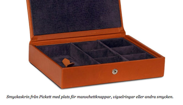 Cufflink Box as featured in Manolo.se