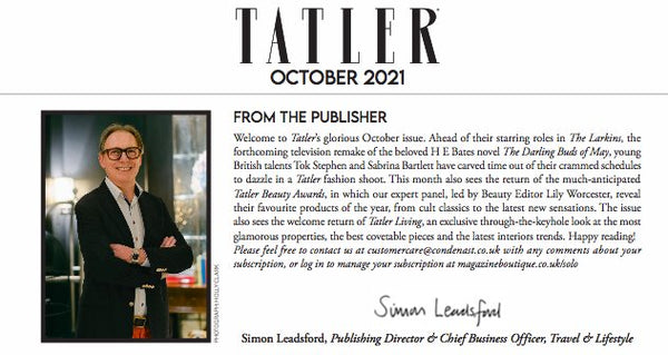 TATLER - Featuring Pickett - October 2021