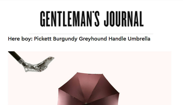 Umbrella as seen in the Gentleman's Journal Online
