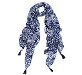 Swatches In Blue Shawl