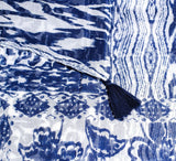 Swatches In Blue Shawl