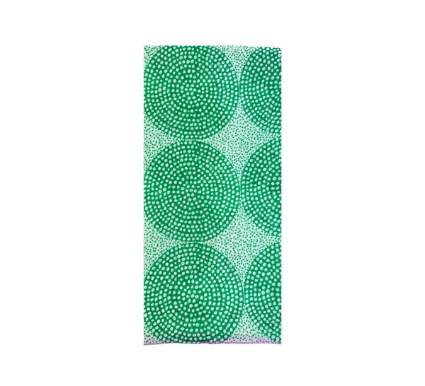 Aboriginal Dots Shawl Pashmina & Scarves Green 