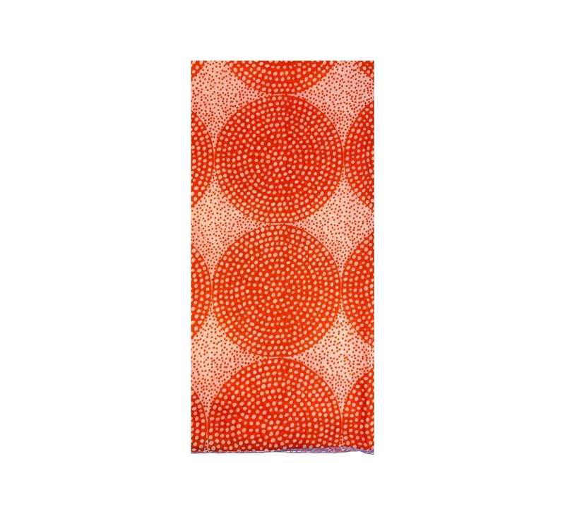 Aboriginal Dots Shawl Pashmina & Scarves Orange 